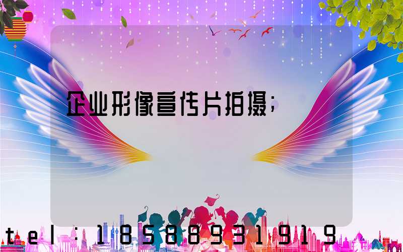 企业形像宣传片拍摄